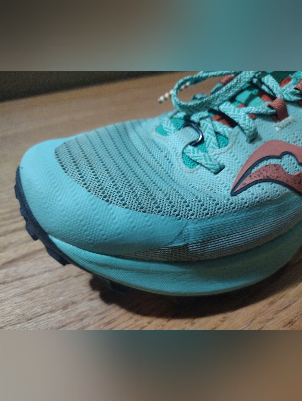 SAUCONY Peregrine 13 Women's Size 9. Sprig/Canopy (Mint Green) Off Road Trail - Picture 5 of 16